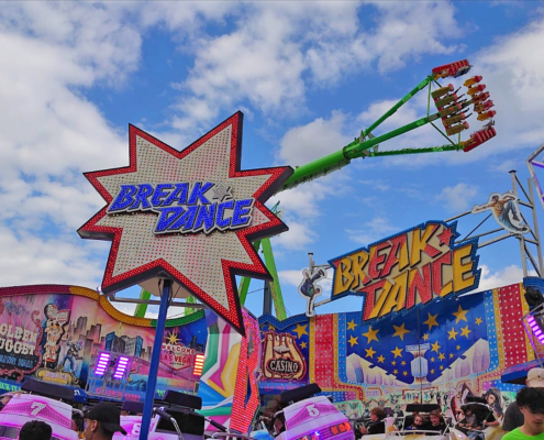 Rheinkirmes Düsseldorf 2022 Breakdance Konga