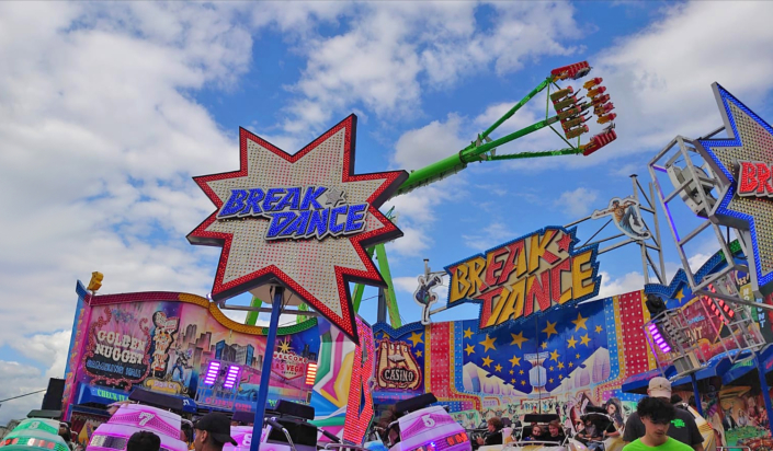 Rheinkirmes Düsseldorf 2022 Breakdance Konga